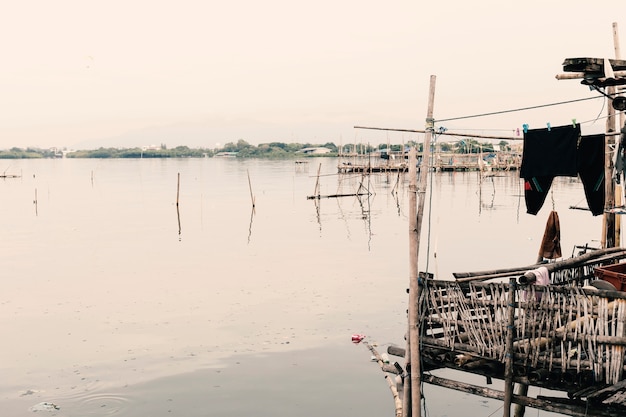 Das Staatshaus des Fischers in ASEAN.