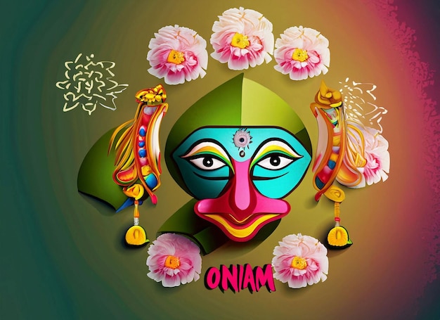 Das südindische Festliche Happy Onam