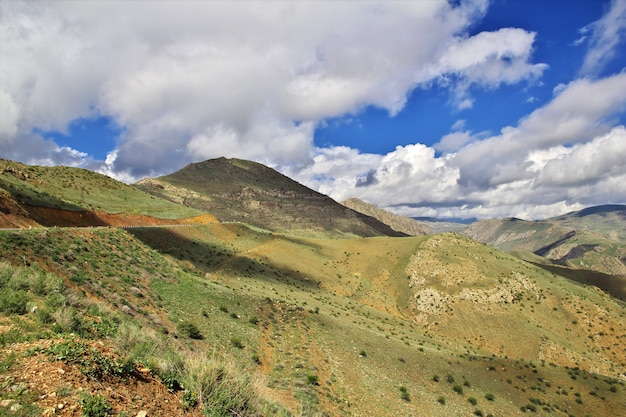 Das Tal im Kaukasus von Armenien