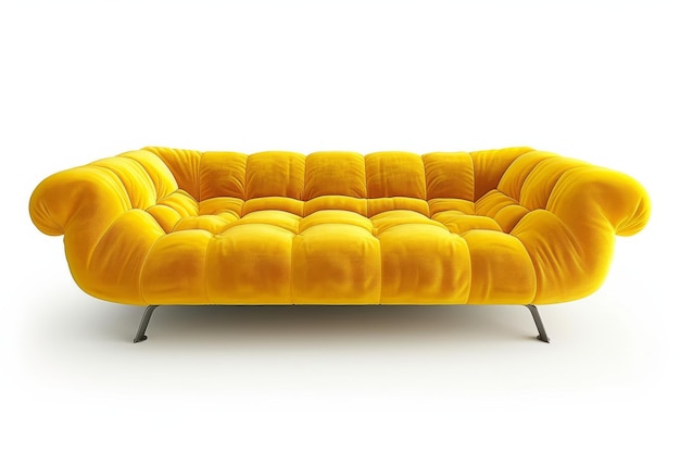 Das teure gelbe Sofa