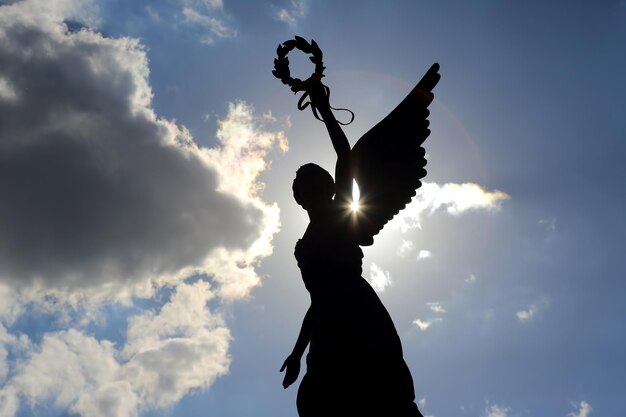 Das Unabhängigkeitsdenkmal in Charkow, Ukraine