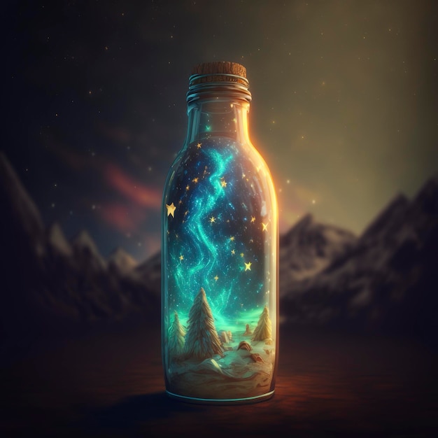 Das Universum in einer Glasflasche