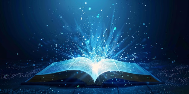 Das verzauberte digitale Buch des mystischen Wissens