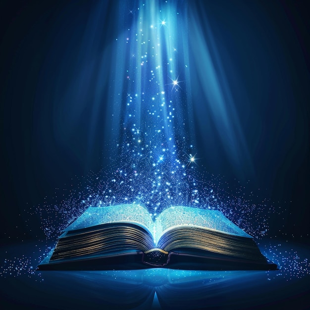Das verzauberte digitale Buch des mystischen Wissens