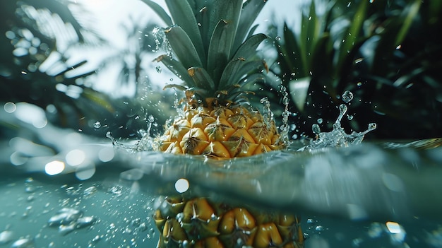 Das Wasser-Ananas-Paradies