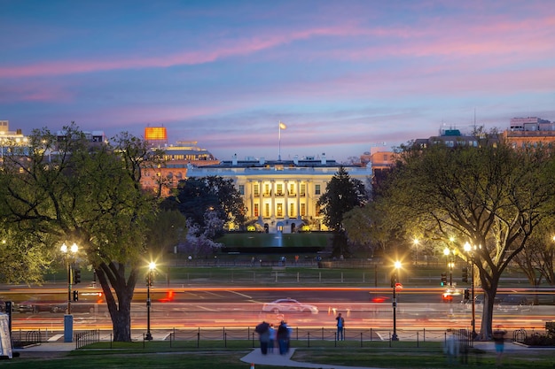 Das Weiße Haus in Washington DC in den USA