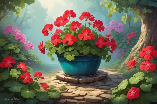 Das Wunderland des Geraniums