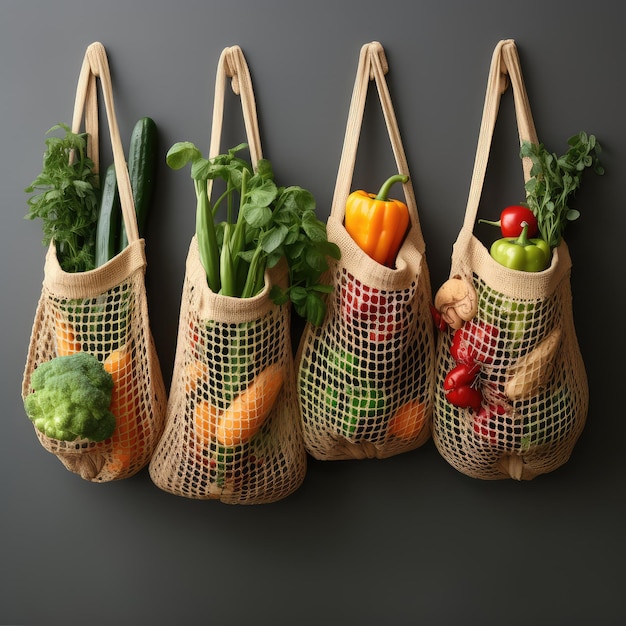 Das Zero-Waste-Grocery-Shopping-Konzept