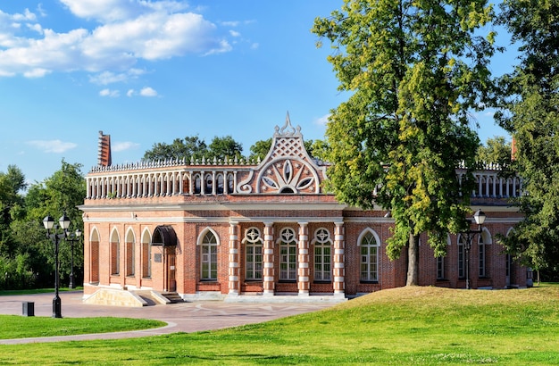 Das Zweite Kavalleriekorps des Katharinenpalastes in Zarizyno Moskau