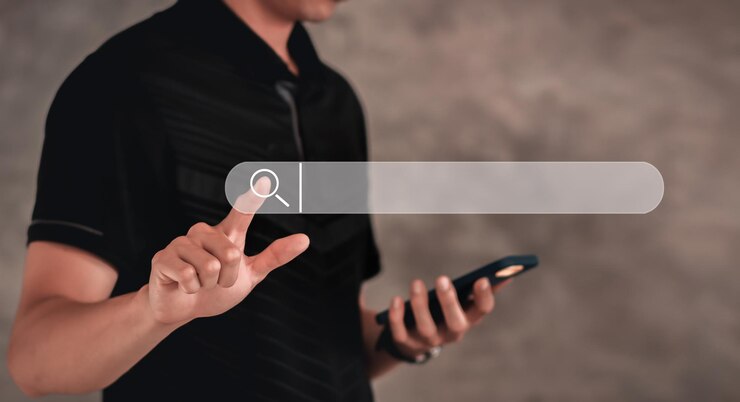 Foto data search technology search engine optimization search console com seu site