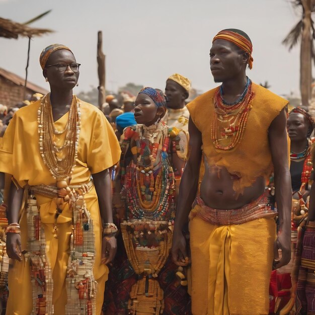 Foto daten über die verteilung der religion und die vielfalt des pluralismus in benin für website-cover