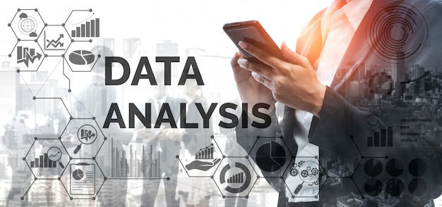 Datenanalyse für das Geschäfts- und Finanzkonzept