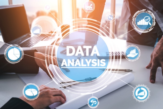 Datenanalyse für das Geschäfts- und Finanzkonzept