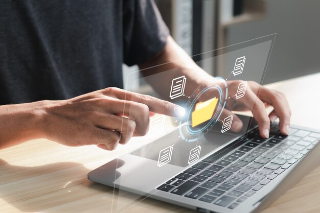 Datenbanken Suche und Verwaltung von Dateien Online-Dokumenten-Datenbanken Aufzeichnung der Datenbanktechnologie Dateizugriff Dokumente Teilen Konzepte der Dokumentenverwaltung