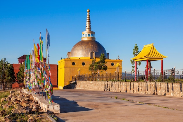 Datsan Rinpoche Bagsha en Ulan-Ude, ciudad de la República de Buriatia, Rusia