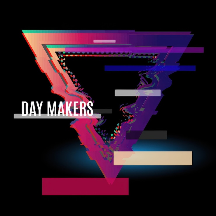 Foto day makers - glitch art design