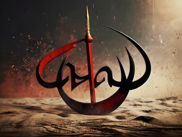 Foto day of ashura arabic calligraphy youm ashura ashura is the tenth day of muharram in the islamic