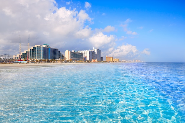 Daytona Beach en la costa de Florida, Estados Unidos