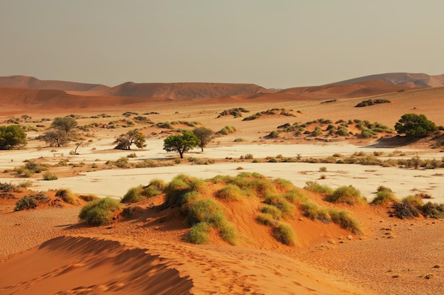 Dead Valley in Namibia