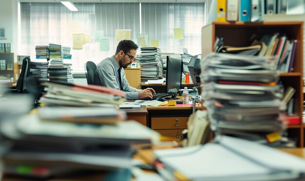 Deadline-Chaos Schneller Bürostress