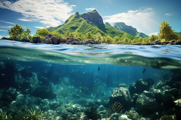 Debaixo de água Fiji