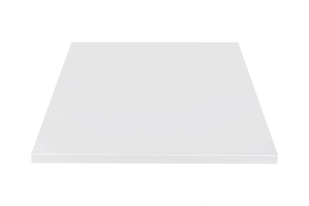Deckenplattenheizung Armstrong-Deckenheizung Ferninfrarot-Deckenplattenplatte für das Büro isoliert auf weißem Beschneidungspfad
