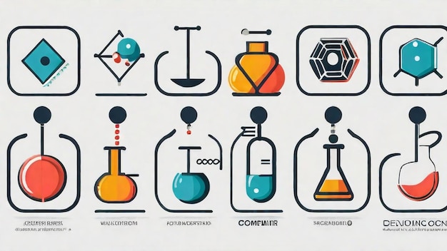 Foto decodificando a química dos compostos