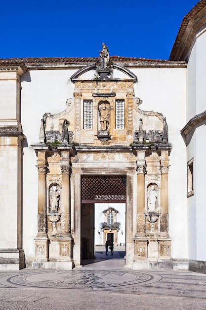 Decoração da universidade de coimbra