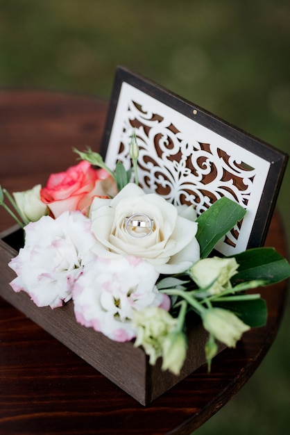 Decoração de casamento com elementos naturais