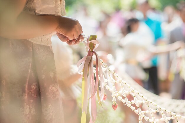 Decoração de casamento tailandês