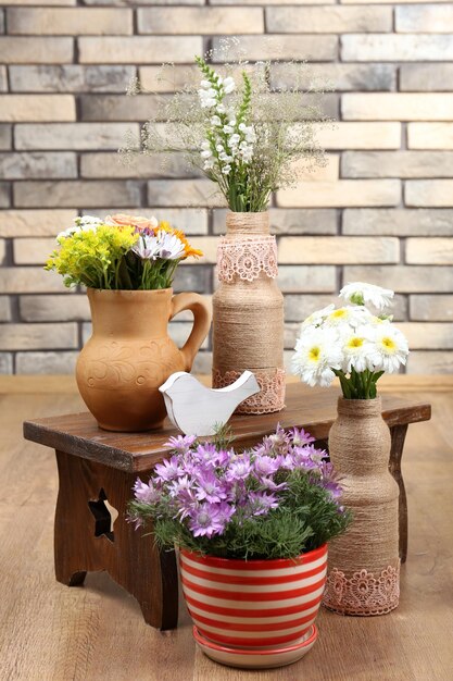 Foto decoração de interiores com flores