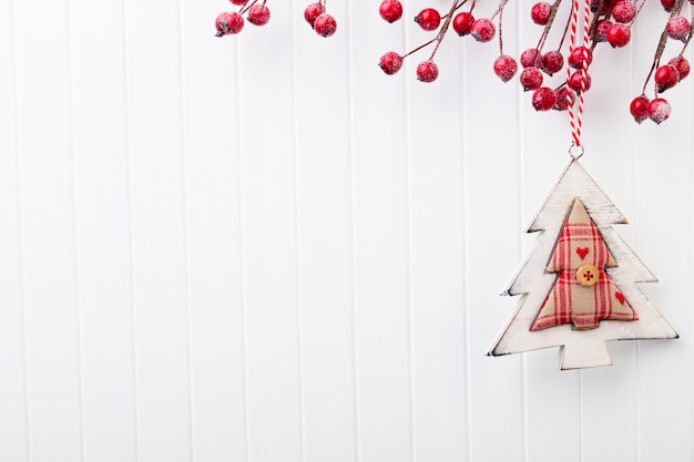 Decoração de Natal. Cartão de Natal. Símbolo de natal.