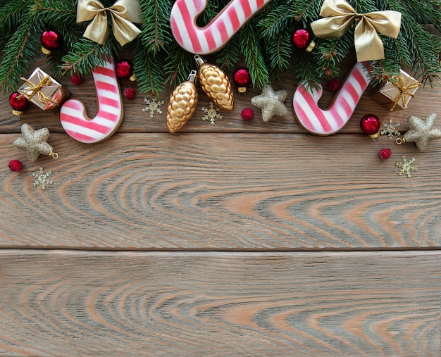 Decoração de Natal com Biscoitos