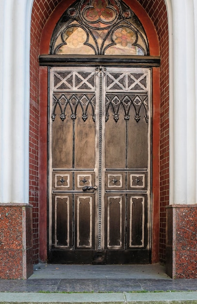 Decoração de portas em ferro forjado Cidade Velha