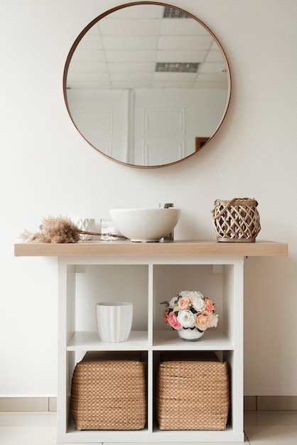 Decoração de quarto com lindas flores