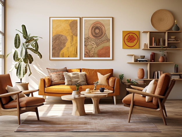 Decoração de sofá de casa interior mesa de apartamento branca estilo de parede moderna design de madeira sofá sala de plantas móveis de casa lâmpada de sala plana