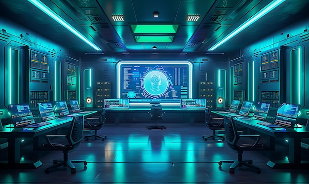 Decoração do quarto redefinida abraça cores de néon vibrantes e design interior futurista Cyberpunk