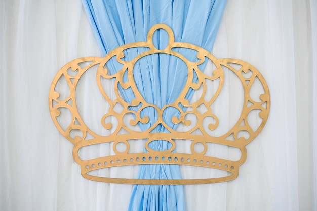 Foto decoração em forma de coroa