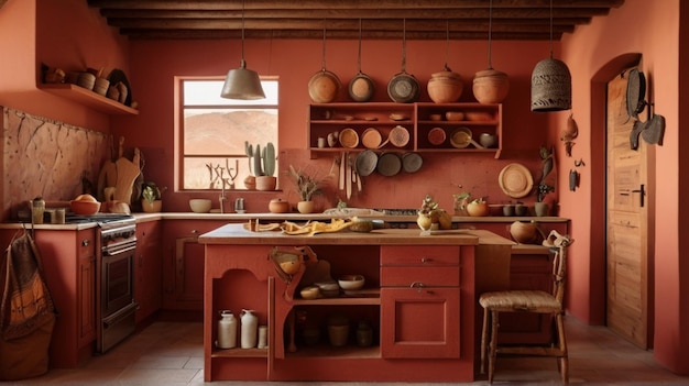 Foto decoração tradicional da cozinha