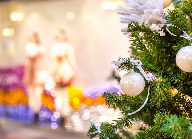 Decoración del árbol de navidad