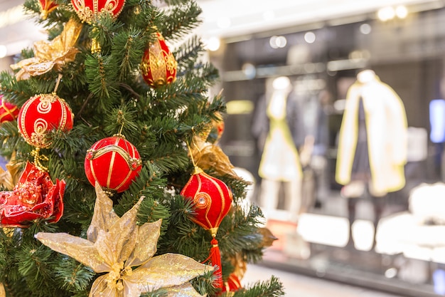 Decoración del árbol de navidad