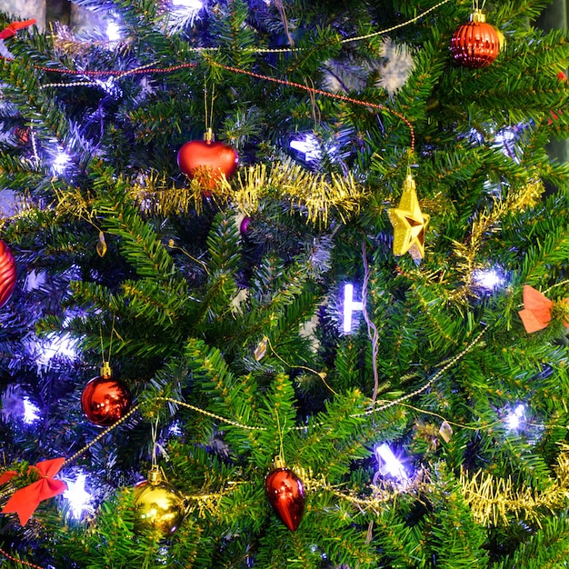 Decoración del árbol de Navidad