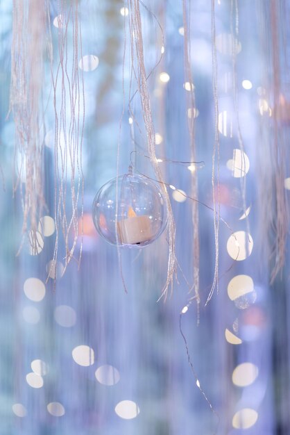 Decoración de boda con elementos naturales.