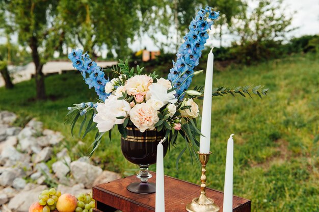 Decoración de boda.