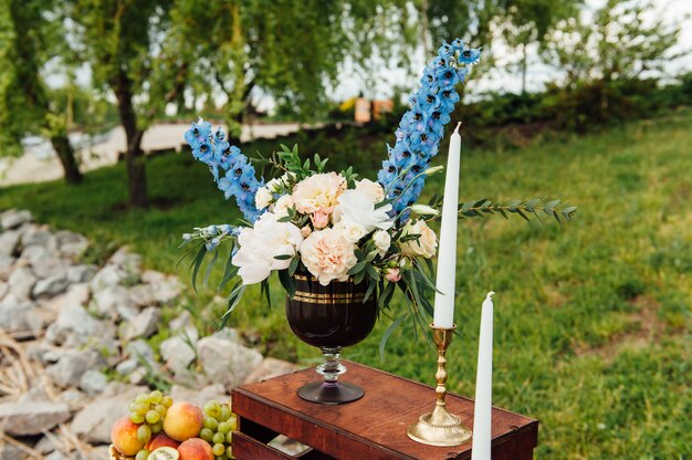 Decoración de boda.