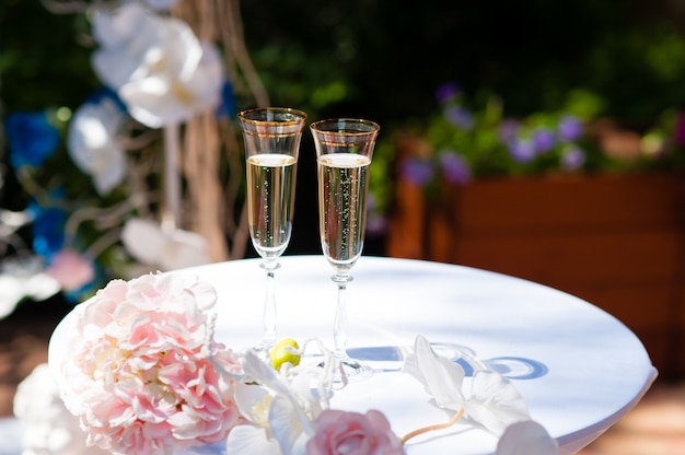 Decoración de la boda