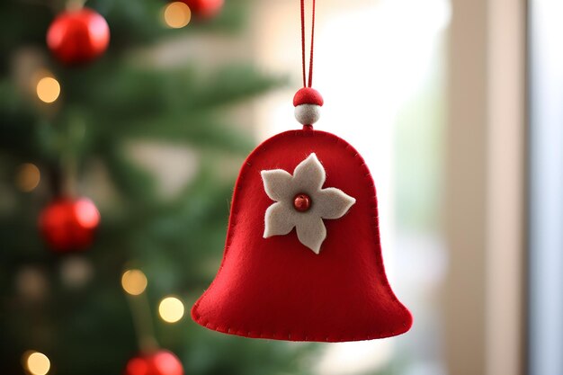 Decoración de las campanas de Navidad