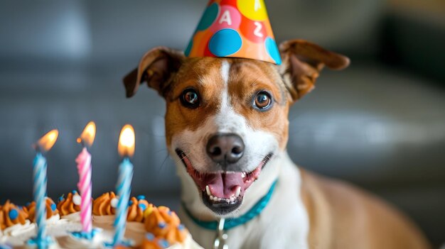 Decoración para fiestas de cachorros con globos de helio