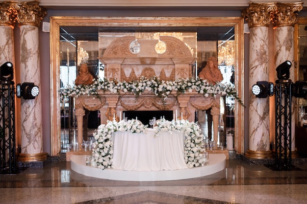 Decoración floral de mesas de boda Montaje y decoración de mesas de banquete