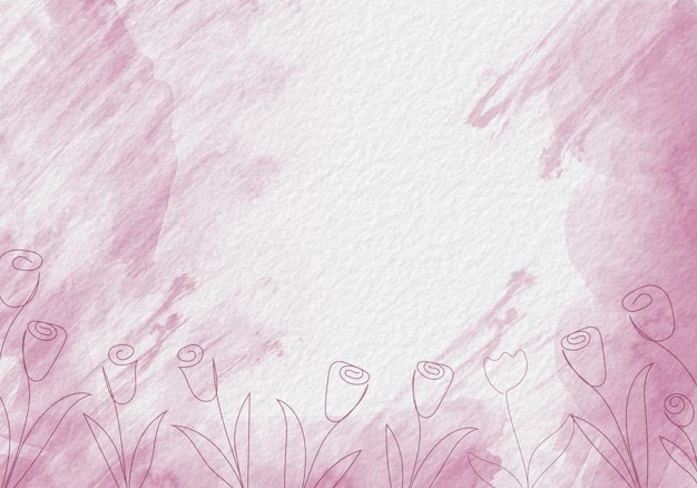 Decoración con flores de tulipán rosado